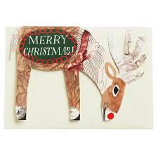 Stand Up Card - Rudolph