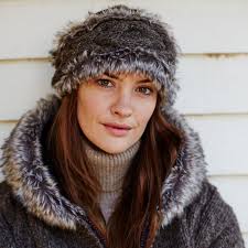 Pachamama Chamonix Bark Faux Fur Headband