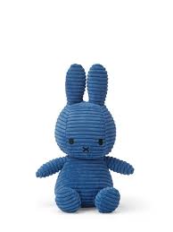 Miffy Corduroy Eco Coblat Blue 23cm