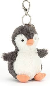 Jellycat Peanut Penguin Bag Charm