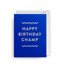 MINI Card - Happy Birthday Champ