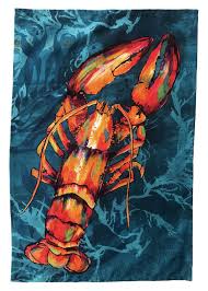 Dollyhotdogs Lobster Tea Towel