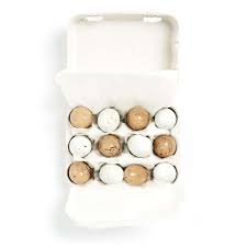 The Chocolate Detective - Box of 12 Christmas Robin Chocolate Eggs