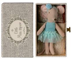 Maileg Dance Mouse in Day Bed - Little Sister