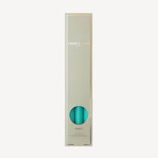 6 Taper Candles 35 - Turquoise