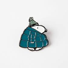 Peanuts Enamel Pin - Puffa