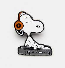 Peanuts Pin - Music Is Life DJ