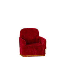 Maileg Mouse Folding Chair - Red