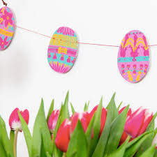 East End Press Easter Egg Garland