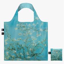 LOQI Recycled Shopping Bag - Vincent Van Gogh Almond Blossom