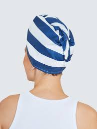 Dock & Bay Quick Dry Hair Wrap - Whitsunday Blue