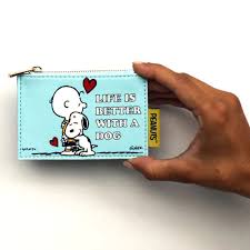 Peanuts 'Life Is Better With A Dog' Zip Purse