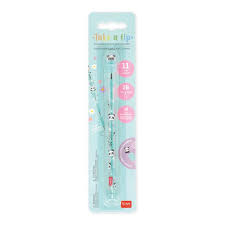 Legami Stackable Pencil with Eraser - Panda