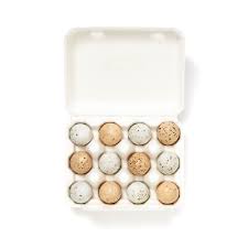 The Chocolate Detective - Box of 12 Christmas Turtle Doves Eggs Chocolate Eggs