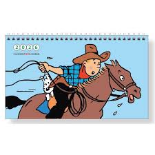 Tintin 2026 Desk Diary