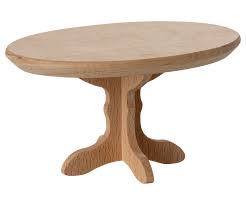 Maileg Mouse Oval Dining Table - Natural