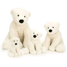 Jellycat Perry Polar Bear - various sizes