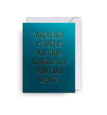 MINI Card - Exam Congrats