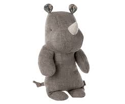 Maileg Safari Friends - Small Grey Rhino