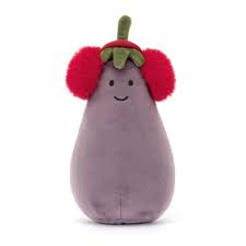 Jellycat Toastie Vivacious Red Aubergine