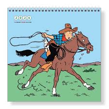 Tintin 2026 Wall Calendar
