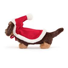 SALE WAS £35 NOW £20 Jellycat Winter Warmer Otto Sausage Dog