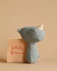 Maileg Lullaby Friends - Rhino Rattle