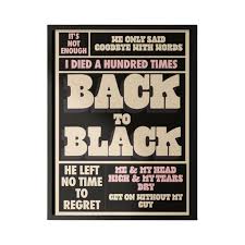 A3 Print - Back to Black