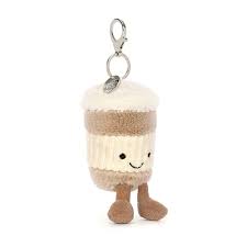 Jellycat Coffee-to-go Bag Charm