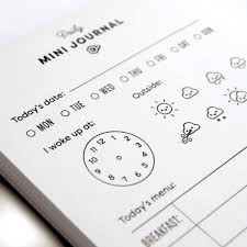 Daily Mini Journal Creative Notepad