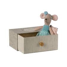 Maileg Dance Mouse in Day Bed - Little Sister