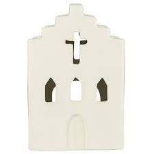 Scandi Church Tea Light Holder