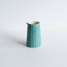 Musango SGraffito Creamer Jug - Mint
