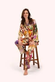 Powder Super Soft Autumn Pyjamas - Cream Posy