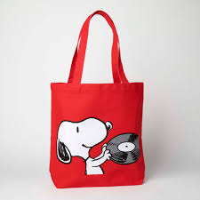 Peanuts Tote Bag - Music Is Life