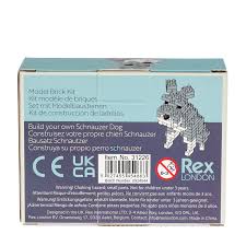 Build Your Own Model Brick Kit - Schnauzer
