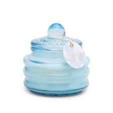Blue Beam Glass Candle - Fresh Air & Sea Salt