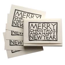 Cambridge Imprint Simple Christmas Tags - Black