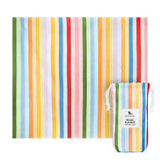Dock & Bay Large Picnic Blanket - Candy Stripes
