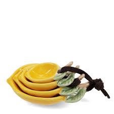 Ceramic Measuring Spoons (Set of 4) - Lemons