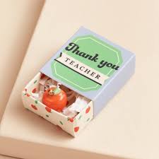 Tiny Matchbox Ceramic Token - Apple