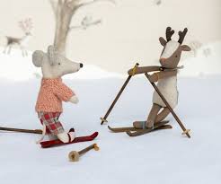 Maileg Winter Mouse Ski Set - Big Sister
