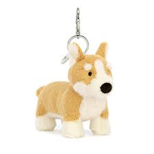 Jellycat Betty Corgi Dog Bag Charm