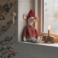 Maileg Christmas Mouse - Maxi Boy