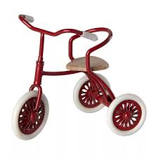 Maileg Mouse Abri a Tricycle - Red