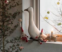Maileg Fabric Goose - Natural