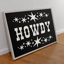 A3 Print - Howdy