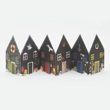 Concertina Card - Fisherman Huts