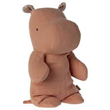 Maileg Safari Friends - Small Apricot Hippo
