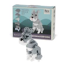 Build Your Own Model Brick Kit - Schnauzer